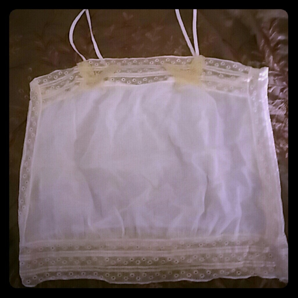 White Camisole Meg and Ginger